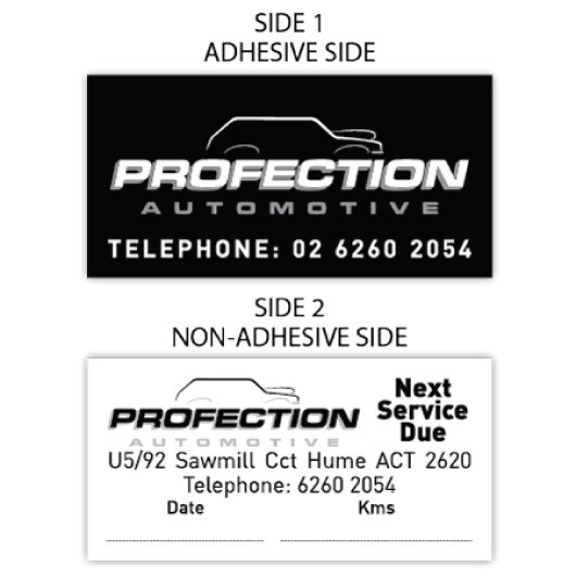 Lube Labels Perfection Automotive